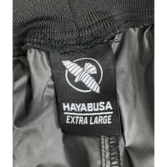 Hayabusa Pro Sauna Pants Mens‎ XL Black Fight Boxing Training Performance - Picture 9 of 15